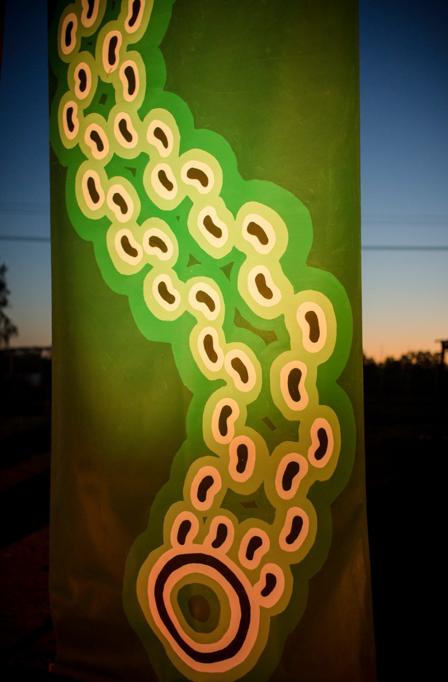 banner, Milpirri Festival, 2016 